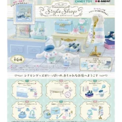 Re-Ment Figure*Sanrio Cinnamoroll Style Shop Full Set 6 BOX Figure JAPAN OFFICIAL