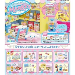 RE-MENT Sanrio Cinnamoroll Market Full Set 8 BOX Figure JAPAN OFFICIAL