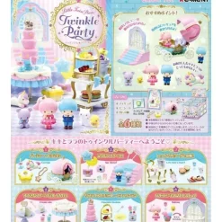 Re-Ment Sanrio Characters*Sanrio Little Twin Stars Twinkle Party Full Set 6 BOX Figure JAPAN