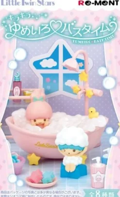 RE-MENT Figure|Sanrio Characters*Sanrio LittleTwin Stars Yumeiro Bath Time Full Set 8 BOX Figure JAPAN
