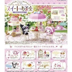 Re-Ment Figure|Sanrio Characters*Sanrio My Melody Kuromi Sweet Tea Party Full Set 8 BOX Figure JAPAN