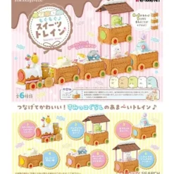 Re-Ment Figure*Sumikko Gurashi Mogu Mogu Sweets Train Full Set 6 BOX Figure JAPAN