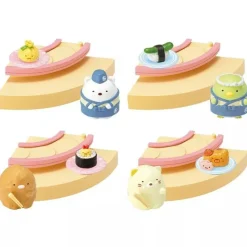 RE-MENT Figure*Sumikko Gurashi Sumikko Conveyor Belt Sushi Full Set of 8 Figure JAPAN