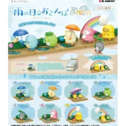 Re-Ment Figure*Sumikko Gurashi Walking on a Rainy Day Full Set of 8 Figure JAPAN