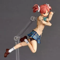 Kaiyodo Figure*Revoltech Amazing Yamaguchi Toaru Kagaku no Railgun Kuroko Shirai Action Figure