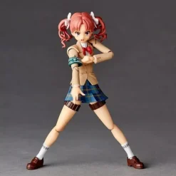 Kaiyodo Figure*Revoltech Amazing Yamaguchi Toaru Kagaku no Railgun Kuroko Shirai Action Figure