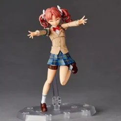 Kaiyodo Figure*Revoltech Amazing Yamaguchi Toaru Kagaku no Railgun Kuroko Shirai Action Figure