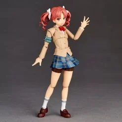 Kaiyodo Figure*Revoltech Amazing Yamaguchi Toaru Kagaku no Railgun Kuroko Shirai Action Figure