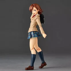 Kaiyodo Figure*Revoltech Toaru Kagaku no Railgun Mikoto Misaka Winter Uni Ver. Action Figure