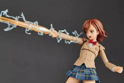 Kaiyodo Figure*Revoltech Toaru Kagaku no Railgun Mikoto Misaka Winter Uni Ver. Action Figure
