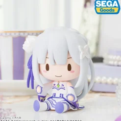 SEGA Figure*Re:Zero Starting Life in Another World Fuwapuchi Emilia Figure JAPAN OFFICIAL