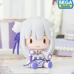 SEGA Figure*Re:Zero Starting Life in Another World Fuwapuchi Emilia Figure JAPAN OFFICIAL