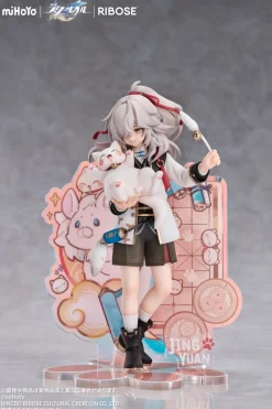 RIBOSE Figure*RISE UP+ Honkai Star Rail Chibi Cat Series Figure Jing Yuan Ver. Figure