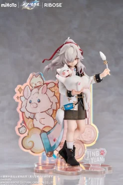RIBOSE Figure*RISE UP+ Honkai Star Rail Chibi Cat Series Figure Jing Yuan Ver. Figure