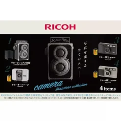 Ken Elefant Ricoh Camera Miniature Collection Complete set Figure JAPAN OFFICIAL