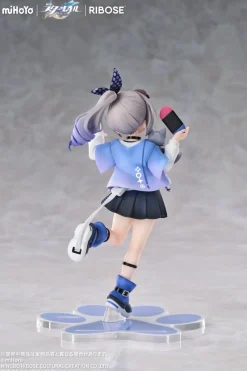 RIBOSE RISE UP+ Honkai Star Rail Chibi Cat Series Figure Silver Wolf Ver. Figure JAPAN