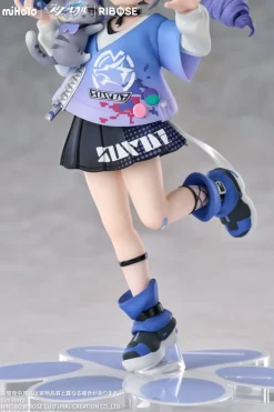 RIBOSE RISE UP+ Honkai Star Rail Chibi Cat Series Figure Silver Wolf Ver. Figure JAPAN