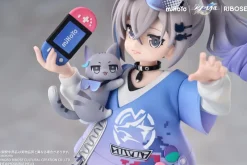 RIBOSE RISE UP+ Honkai Star Rail Chibi Cat Series Figure Silver Wolf Ver. Figure JAPAN