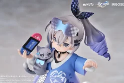 RIBOSE RISE UP+ Honkai Star Rail Chibi Cat Series Figure Silver Wolf Ver. Figure JAPAN