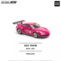 Pop Race RWB 997 AVA 1/64 Miniature Car JAPAN OFFICIAL
