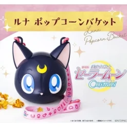 Toei Sailor Moon Cosmos Luna Popcorn Bucket Movie Theater Limited JAPAN OFFICIAL