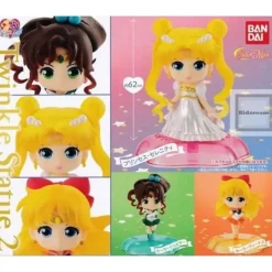 BANDAI Sailor Moon Twinkle Statue 2 Serenity Venus Jupiter set of 3 figures JAPAN