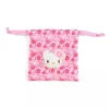 Nakajima Corporation Sanrio Character Hello Kitty Boa Face Drawstring Bag Sakura Kimono JAPAN