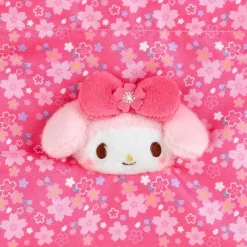 Nakajima Corporation Other Toys & Hobbies|Sanrio Characters*Sanrio Character My Melody Boa Face Drawstring Bag Sakura Kimono JAPAN OFFICIAL