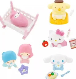 Kenelephant Sanrio Characters Baby Room Collection Complete Set Figure Capsule Toy