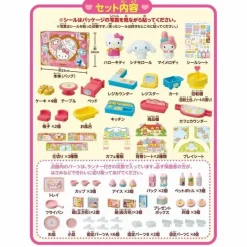 Sanrio Characters Dollhouse with Cafe JAPAN OFFICIAL