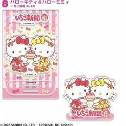 F-Toys Other Toys & Hobbies*Sanrio Characters Ichigo Shimbun 50TH Acrylic Stand Complete set JAPAN OFFICIAL
