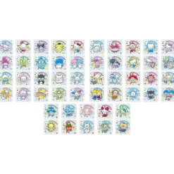 Ensky Other Toys & Hobbies|Sanrio Characters*Sanrio Characters Square Magnet Collection Gum 16Pack Box Candy Toy JAPAN