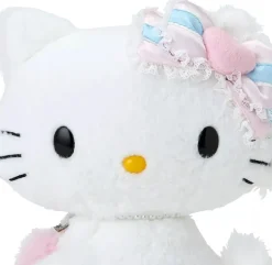 Sanrio Plush Toy*Charmy Kitty Heisei Born Character Fluffy Heart Plush Doll JAPAN OFFICIAL