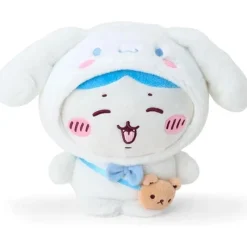 Sanrio Cinnamoroll x Chiikawa Hachiware Plush Doll JAPAN OFFICIAL