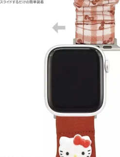 Sanrio Hello Kitty Apple Watch Compatible Scrunchie Band JAPAN OFFICIAL