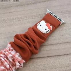 Sanrio Hello Kitty Apple Watch Compatible Scrunchie Band JAPAN OFFICIAL