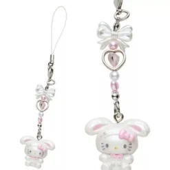 Sanrio Sanrio Characters*Hello Kitty Secret Strap Angel Little Devil Design Rabbit Key Chain JAPAN
