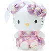 Sanrio Plush Toy*Hello Kitty 50th Anniversary Dress Tartan Plush JAPAN OFFICIAL