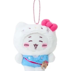 Sanrio Sanrio Characters*Hello Kitty x Chiikawa Mascot Holder Chiikawa Plush JAPAN OFFICIAL