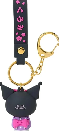Sanrio Sanrio Characters*Kuromi 3D Keychain Kimono 287342 JAPAN OFFICIAL