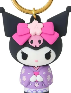 Sanrio Sanrio Characters*Kuromi 3D Keychain Kimono 287342 JAPAN OFFICIAL