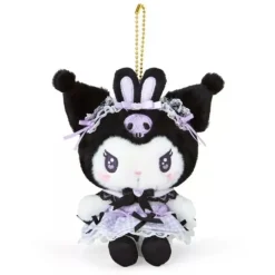 Sanrio Kuromi Mascot Holder Dream Ribbon Plush JAPAN OFFICIAL