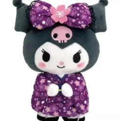 Nakajima Corporation Plush Toy*Sanrio Kuromi Sakura Kimono S Size Plush Doll JAPAN OFFICIAL