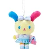 Sanrio Mascot Holder Usahana Gakuen Kirameki Club Plush JAPAN OFFICIAL