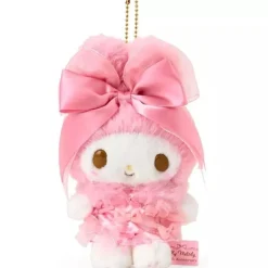 Sanrio Plush Toy|Sanrio Characters*My Melody Birthday 50th Anniversary Mascot Holder Ribbon Princess Plush