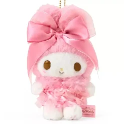 Sanrio Plush Toy|Sanrio Characters*My Melody Birthday 50th Anniversary Mascot Holder Ribbon Princess Plush