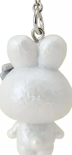 Sanrio My Melody Fluffy Snow Rabbit Keychain JAPAN OFFICIAL