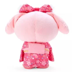 Nakajima Corporation Plush Toy|Sanrio Characters*Sanrio My Melody Sakura Kimono Pink S Size Plush Doll JAPAN OFFICIAL