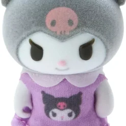 Sanrio Pitatto Friends Mini Flocky Doll Kuromi JAPAN OFFICIAL