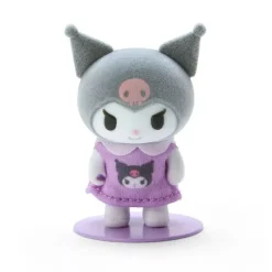 Sanrio Doll*Pitatto Friends Mini Flocky Doll Kuromi JAPAN OFFICIAL
